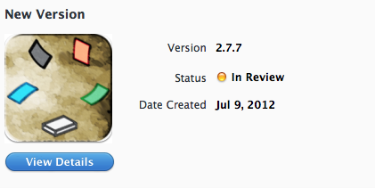 Mac App version 2.7.7 finally in review