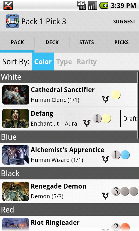 Decked Drafter for the Android now available