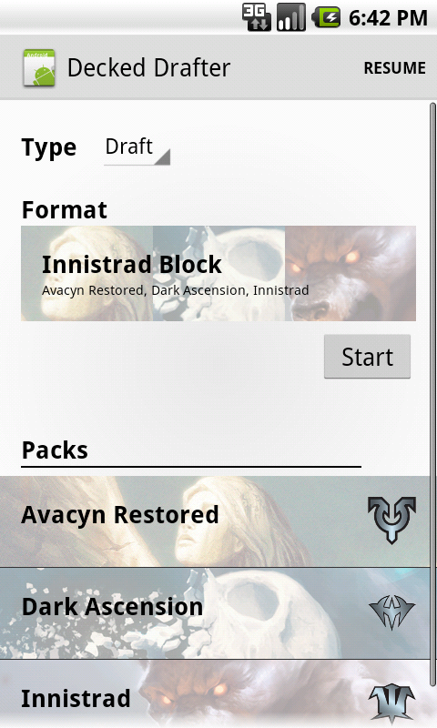 Decked Drafter Android Beta