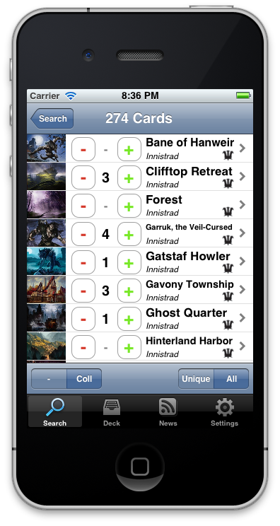 Progress on Collections