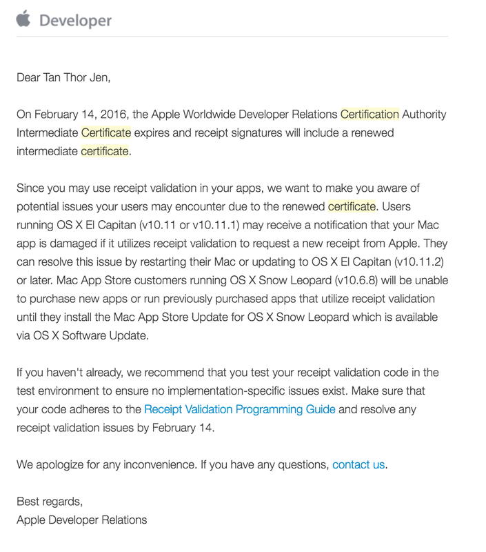 Solution for Mac Users