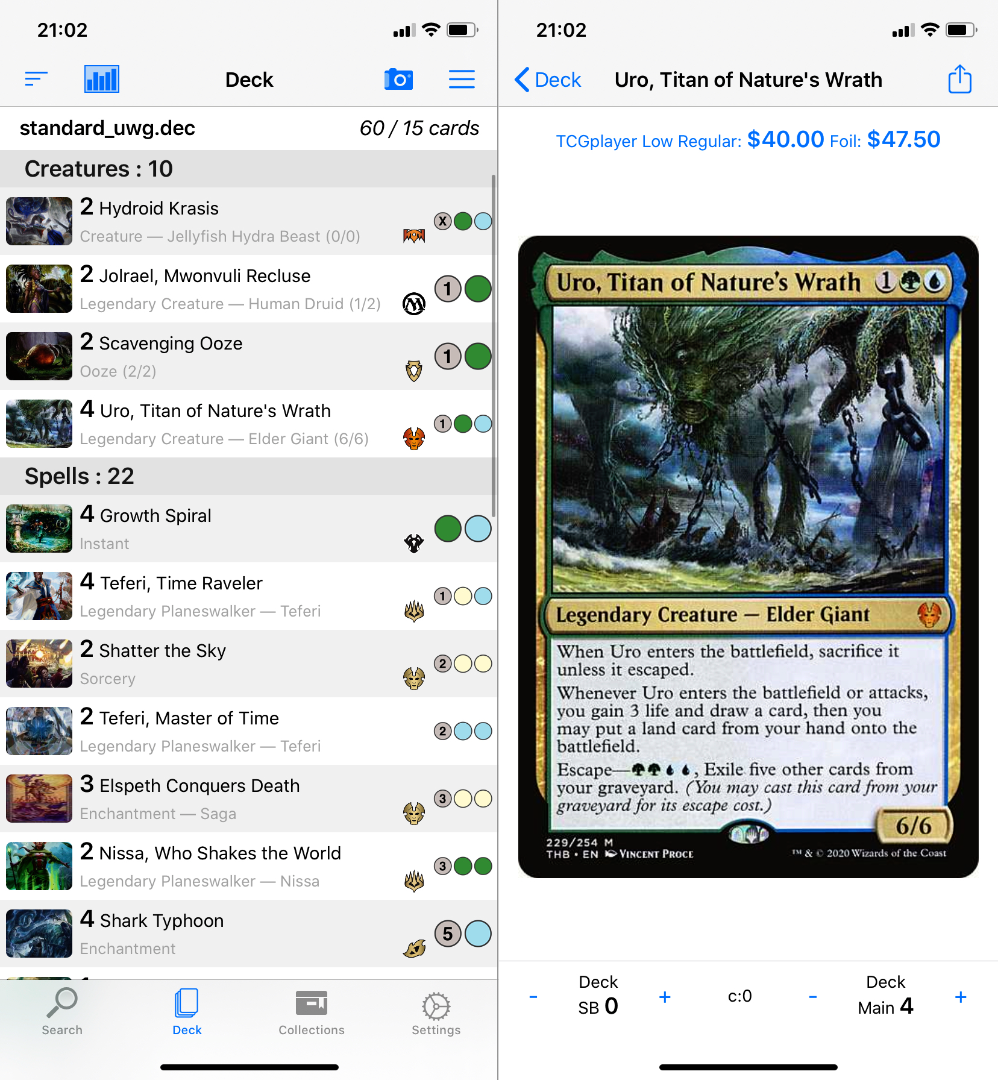 Deck Editing